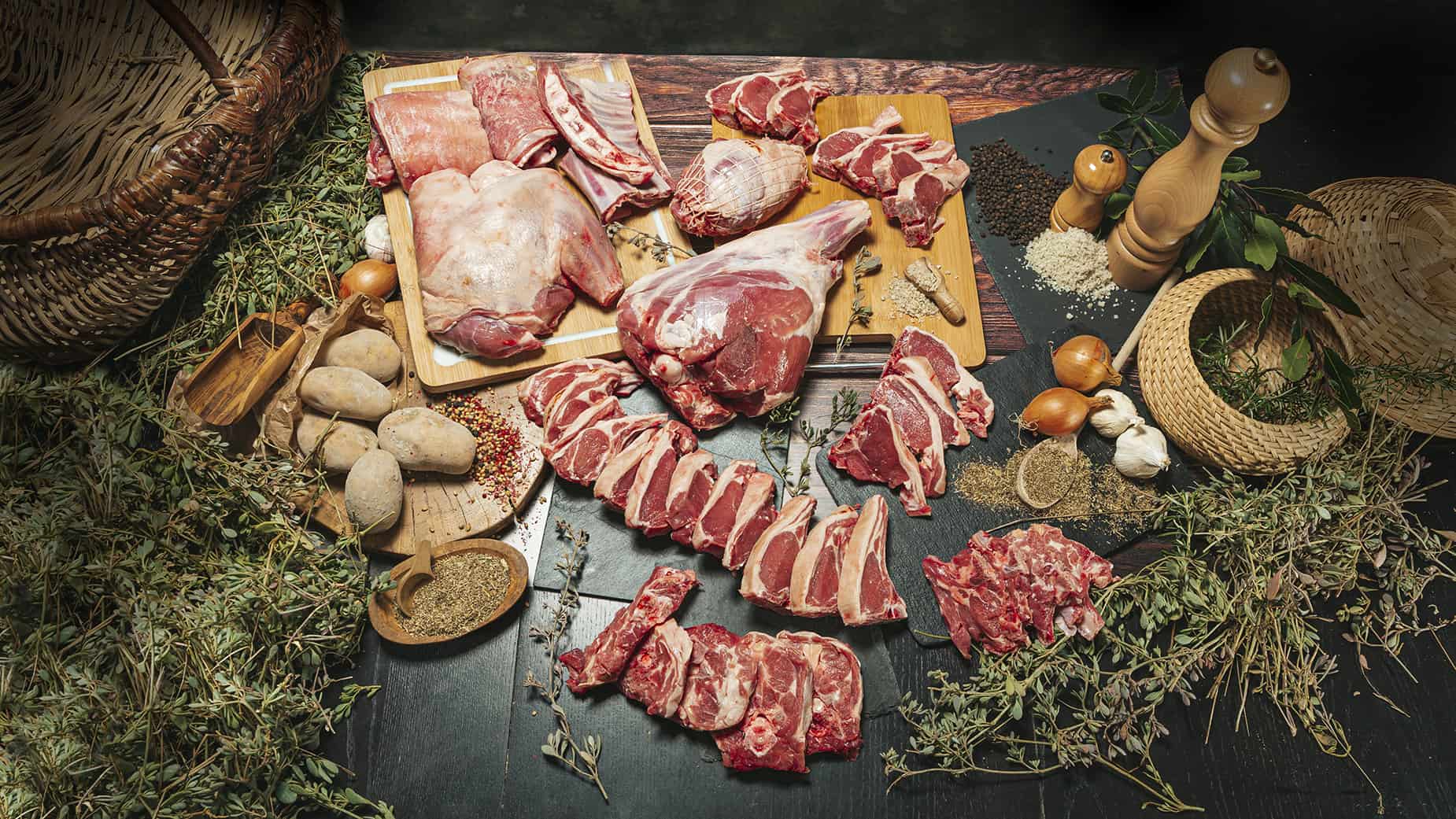 colis d'agneau de pré salé de la baie du Mont Saint Michel